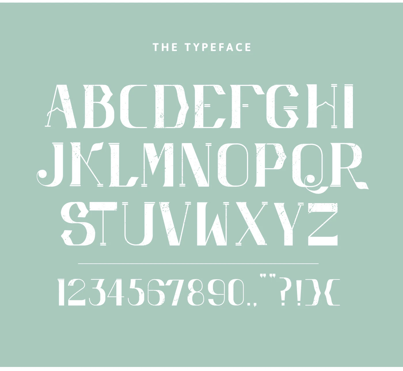 Lamu typeface mockups across print layouts